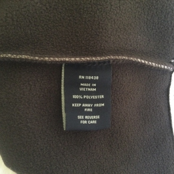 Fossa Waffle Fleece Quarter Zip Pullover Sweatshirt Au Bon Pain Mens L NWT COZY - Picture 10 of 13